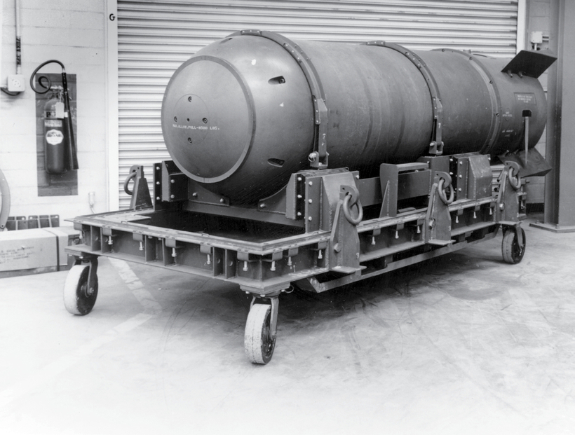 A Mark 15 thermonuclear bomb similar to the one that was jettisoned into the Atlantic in 1958