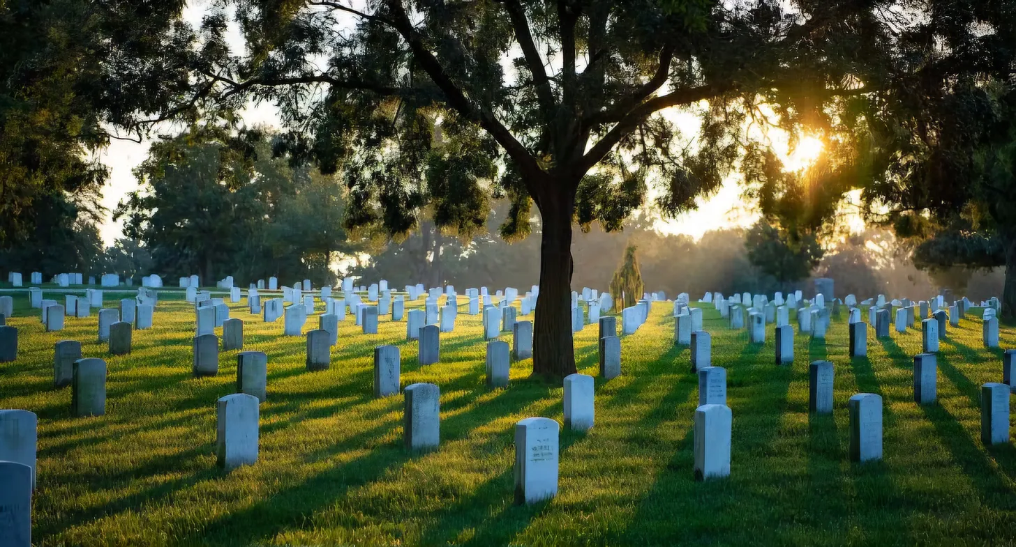 Arlington grave markers