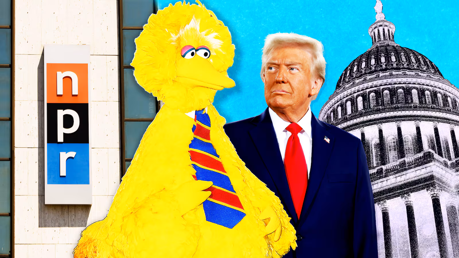 Big Bird and Trump
