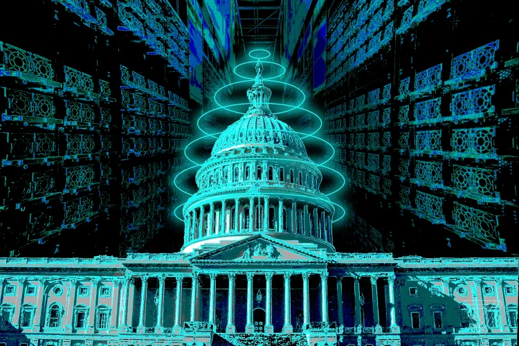 Capitol waves