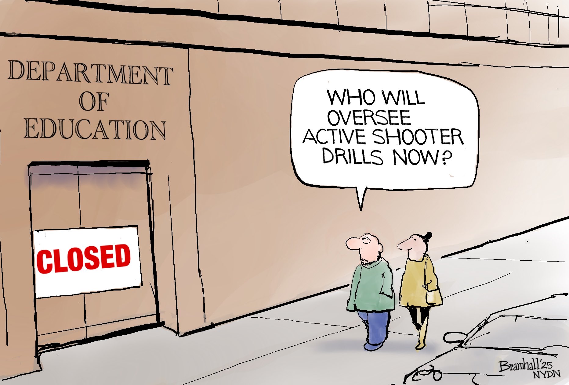 DOE active shooter drills