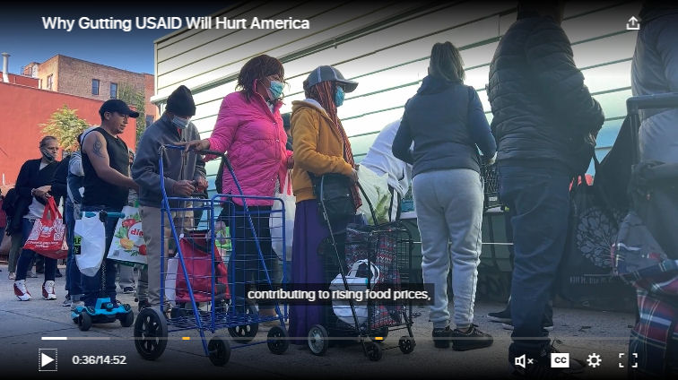 Why Cutting USAID will hurt America