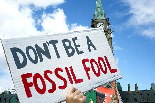 don't be a fossil fool