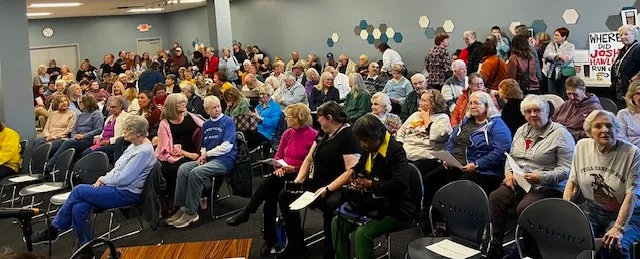 'empty seat' town hall in MO, 3-24-25