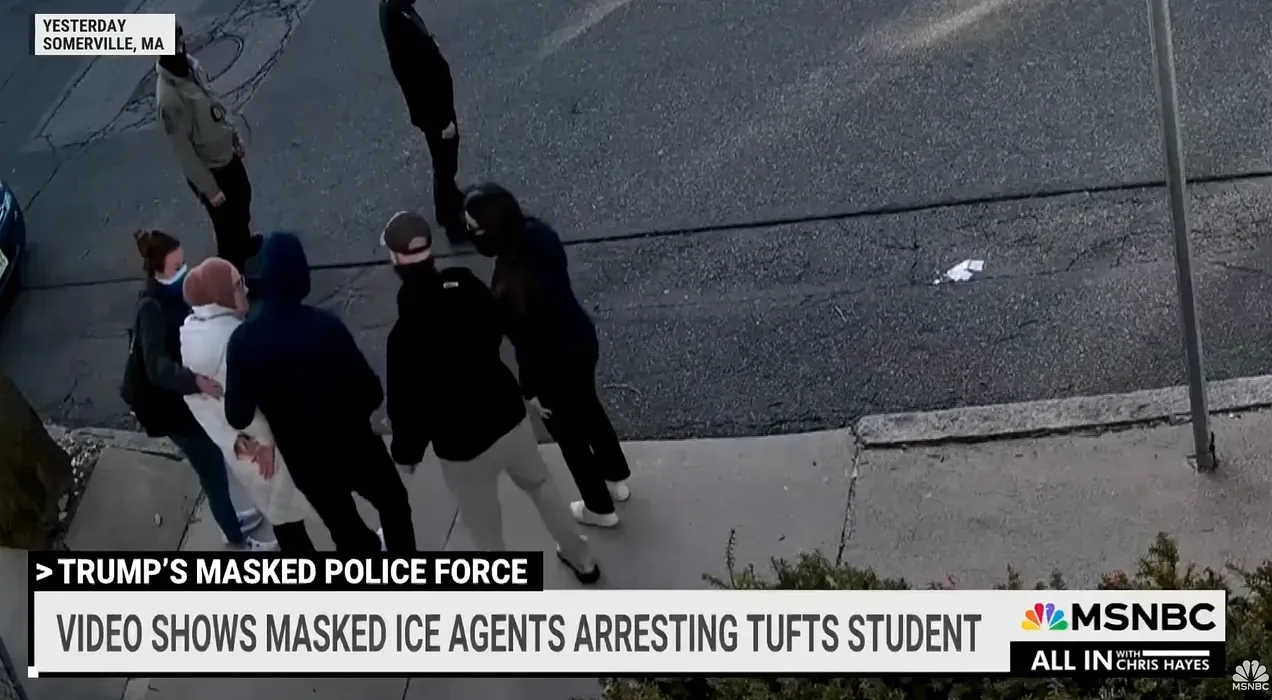 video of ICE snatching
