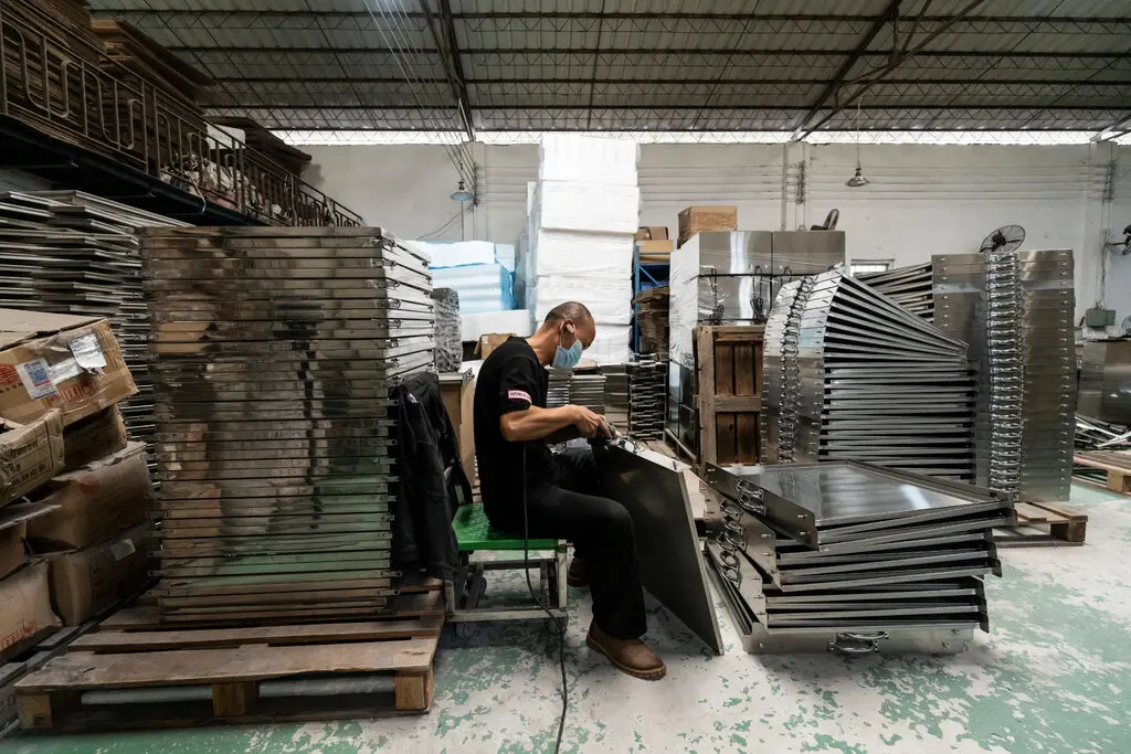 A small factory in Guangzhou, China, that makes restaurant appliances. The Trump administration’s tariffs will ravage export-oriented companies along China’s eastern seaboard