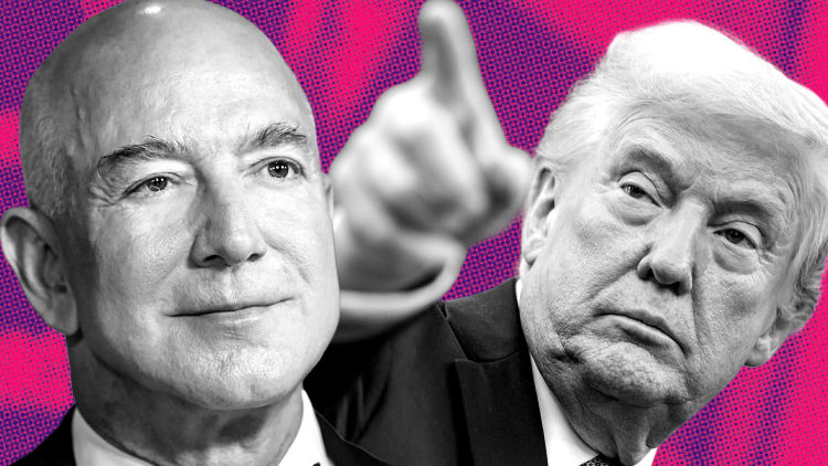 Bezos Trump