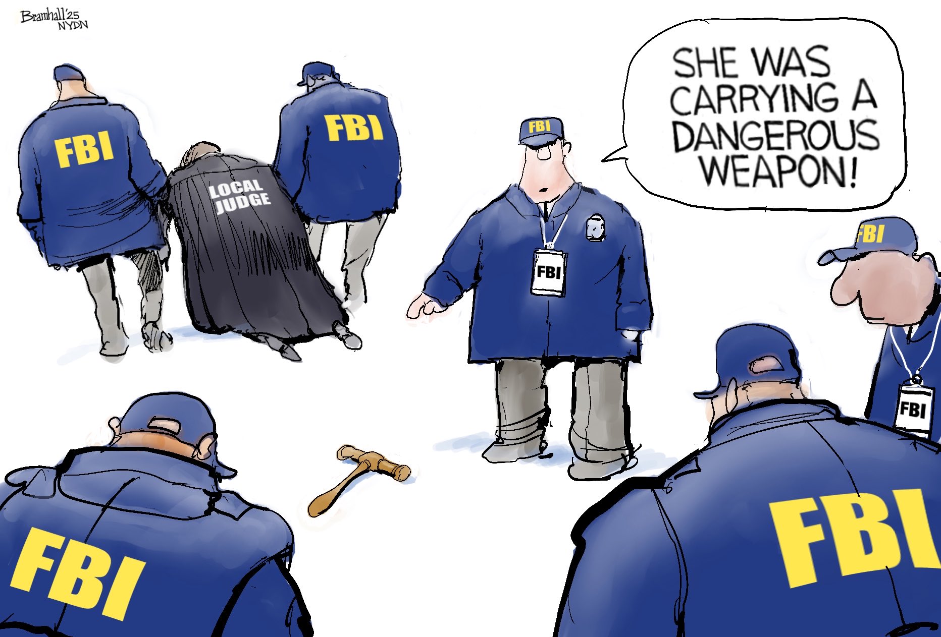 Bramhall - FBI arresting judge
