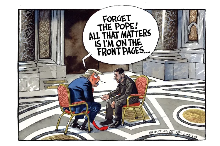 DJT - forget The Pope