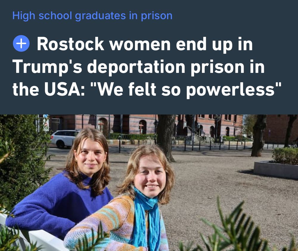 German teenage visitors disrespected