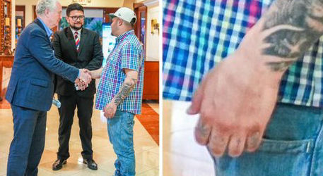 Trump altered photo of Abrego Garcia hand