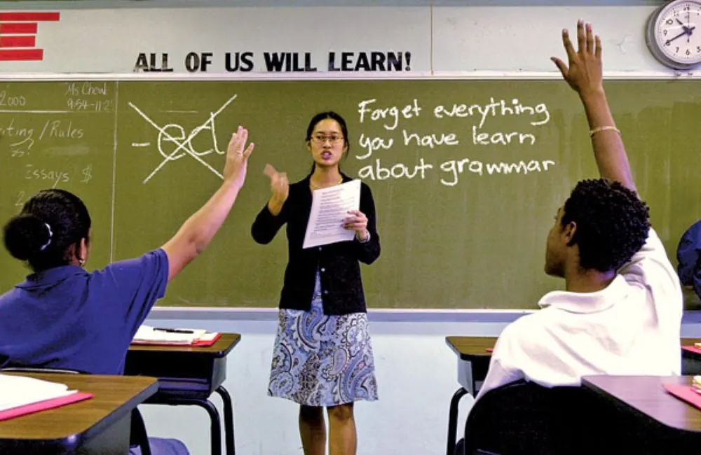 forget everything you have learn(ed) about grammar