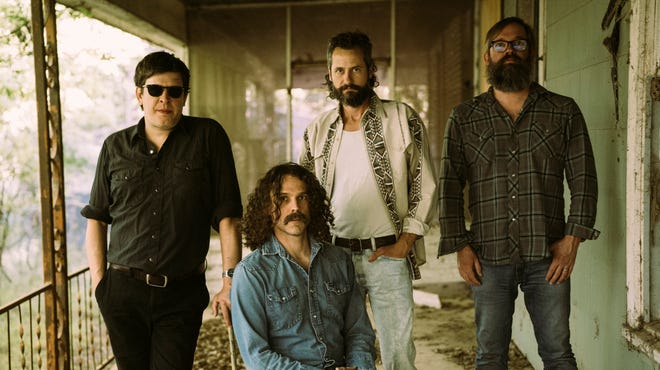 Austin band Lord Buffalo. The band reports that drummer Yamal Said (left), a legal resident of the U.S., has been detained by U.S. Customs and Border Patrol on the way to their upcoming European tour, and they have had no contact with him since