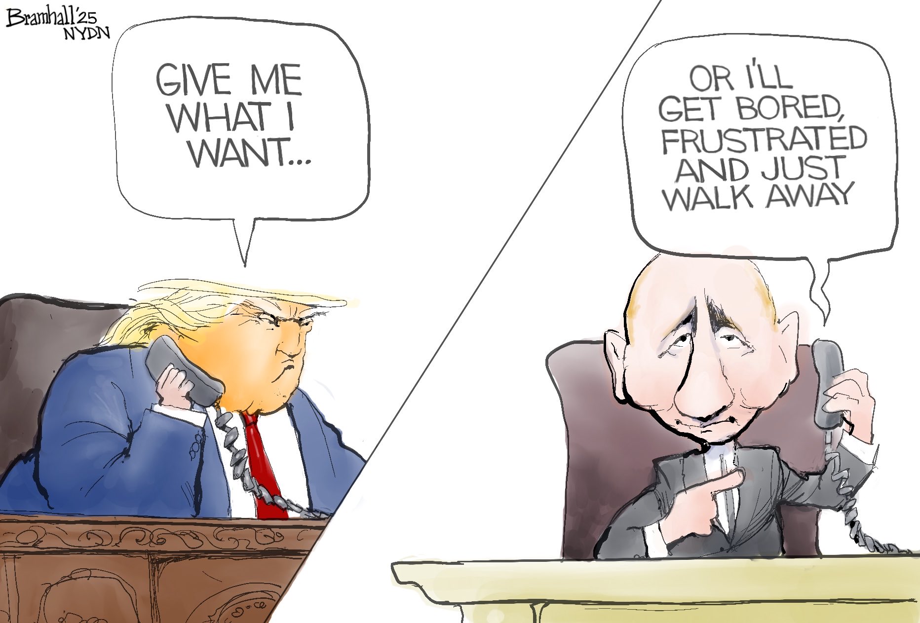 Bramhall - Trump Putin