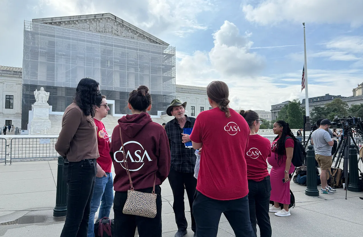Court Appointed Special Advocates in front of US Supreme Court