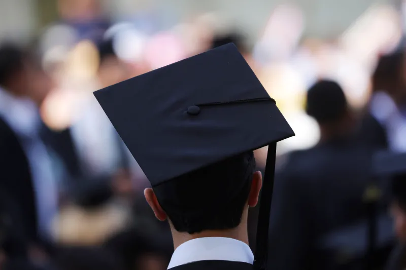 Commencement at the Massachusetts Institute of Technology in Cambridge, Massachusetts, May 2022