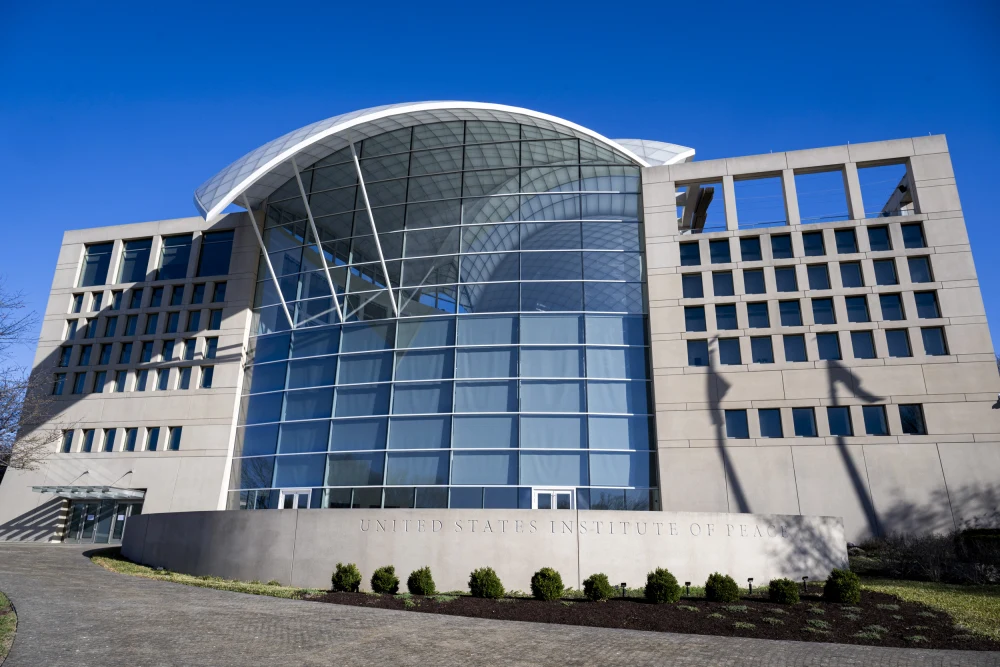 The US Institute of Peace in Washington, D.C., on March 18