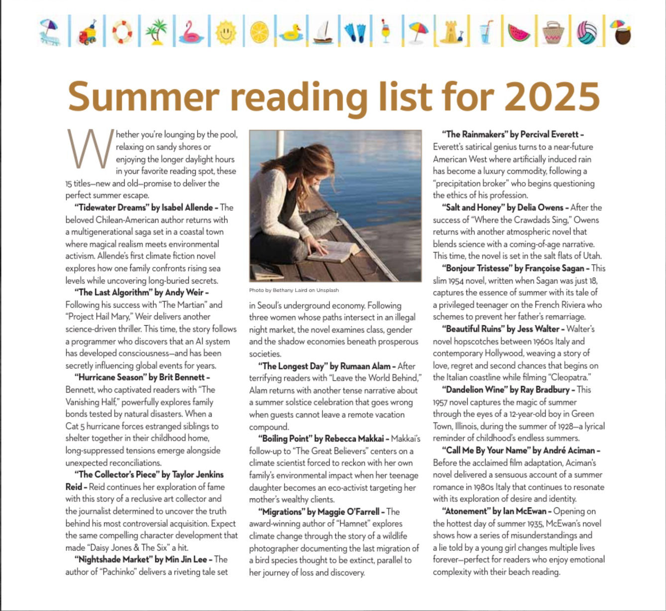 Chicago Sun-Times Prints AI-Generated Summer Reading List With Books That Don't Exist