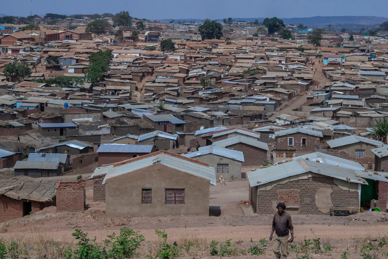 Malawi’s sprawling Dzaleka refugee camp, home to more than 55,000 people. The World Food Programme has been forced to reduce food rations in the camp by a third. Credit:Amos Gumulira/AFP/Getty Images