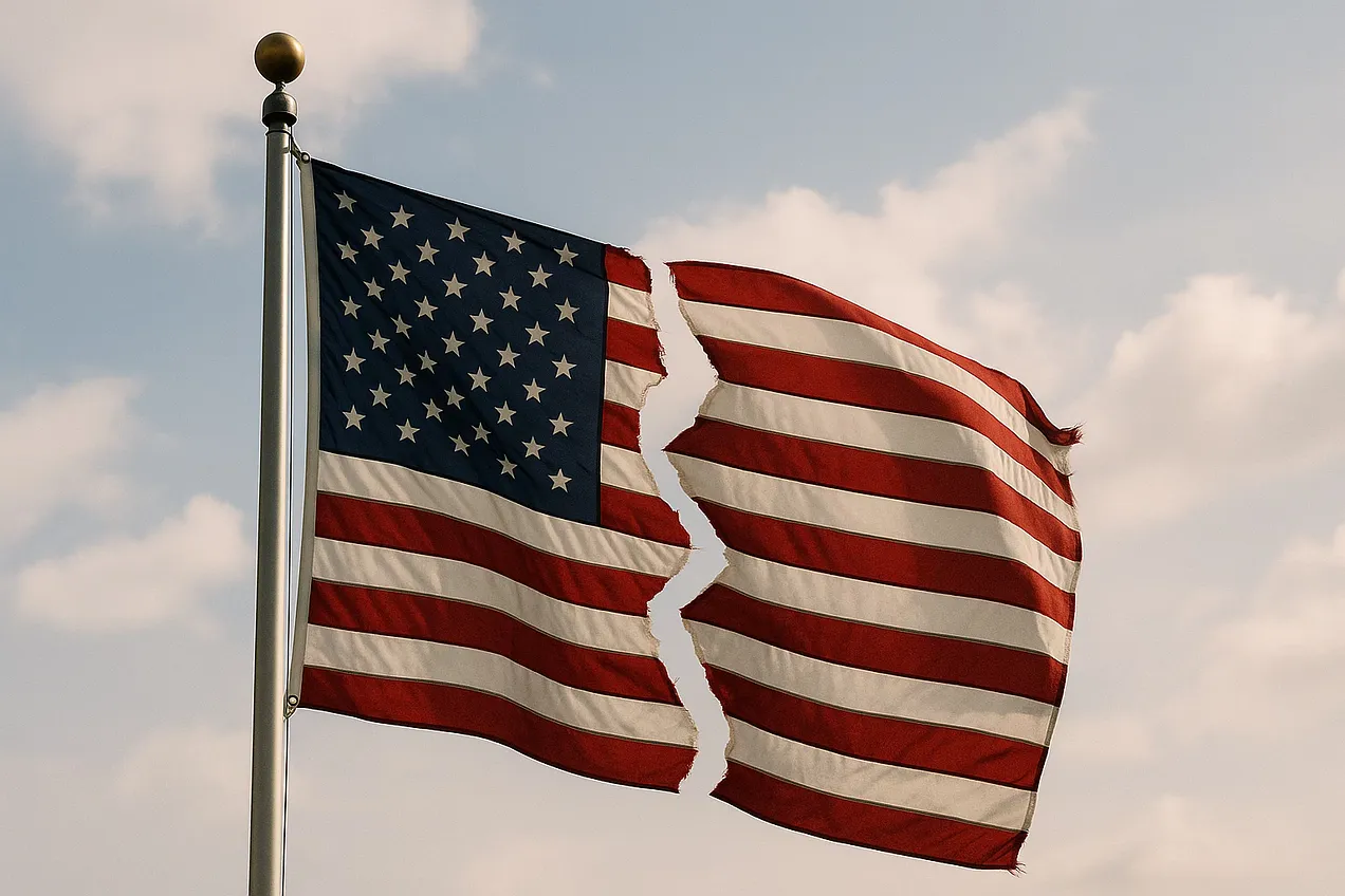 torn U.S. flag torn U.S. flag