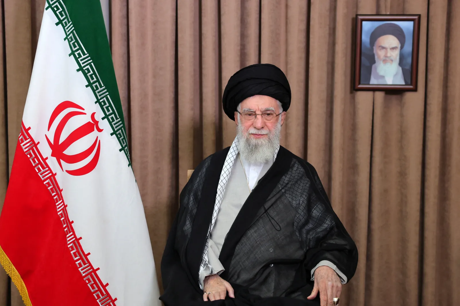 Iranian Supreme Leader Ali Khamenei on television in Tehran, June 2025 - Office of the Iranian Supreme Leader / WANA / Reuters