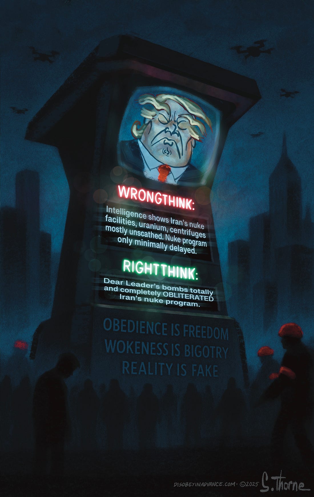 wrong and right think