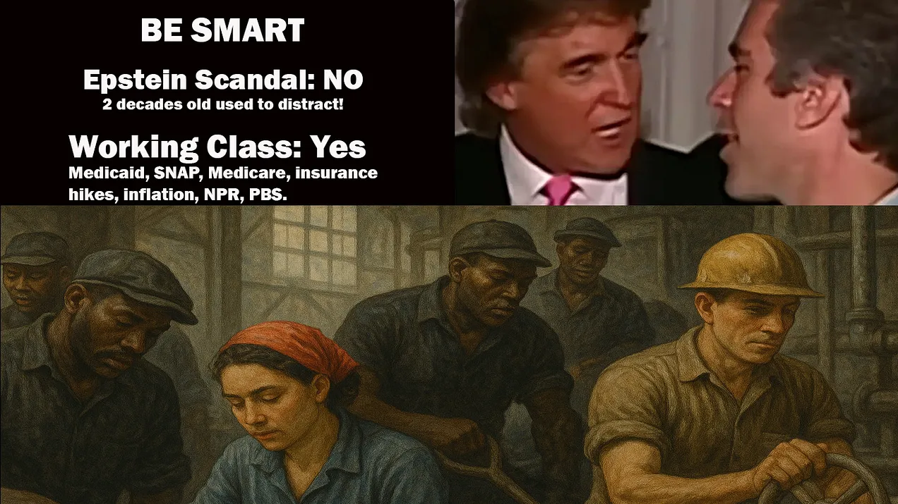 Epstein scandal distracts from important issues