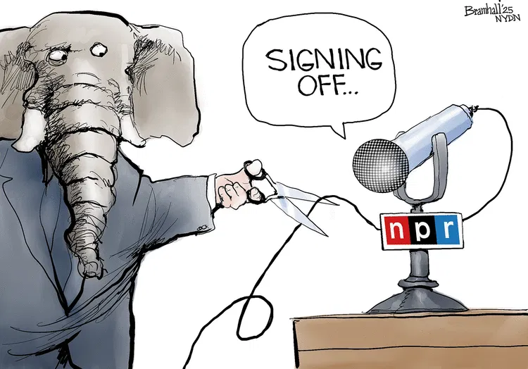 GOP cutting off NPR