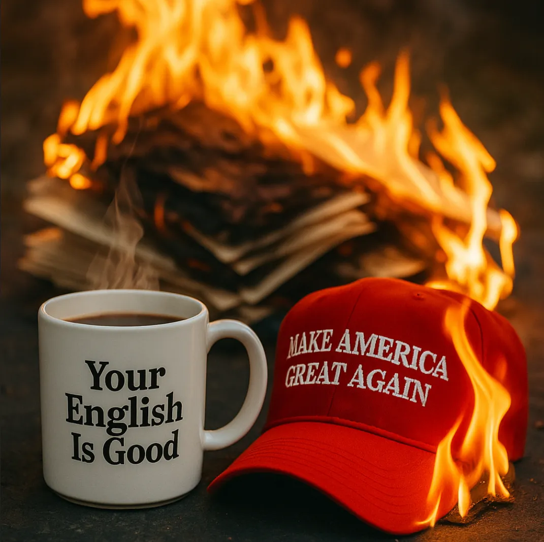 MAGA - Your English is Good