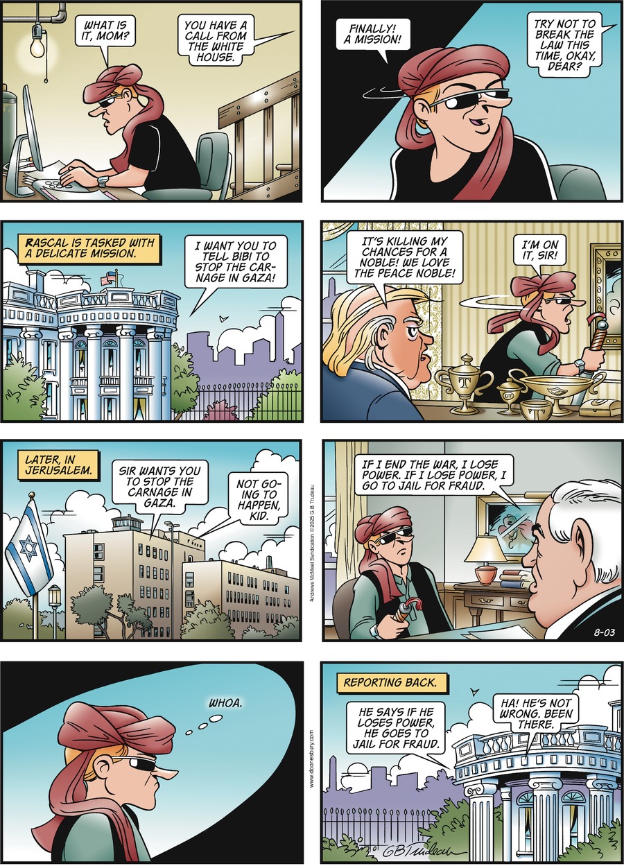 2025 08 03 Doonesbury