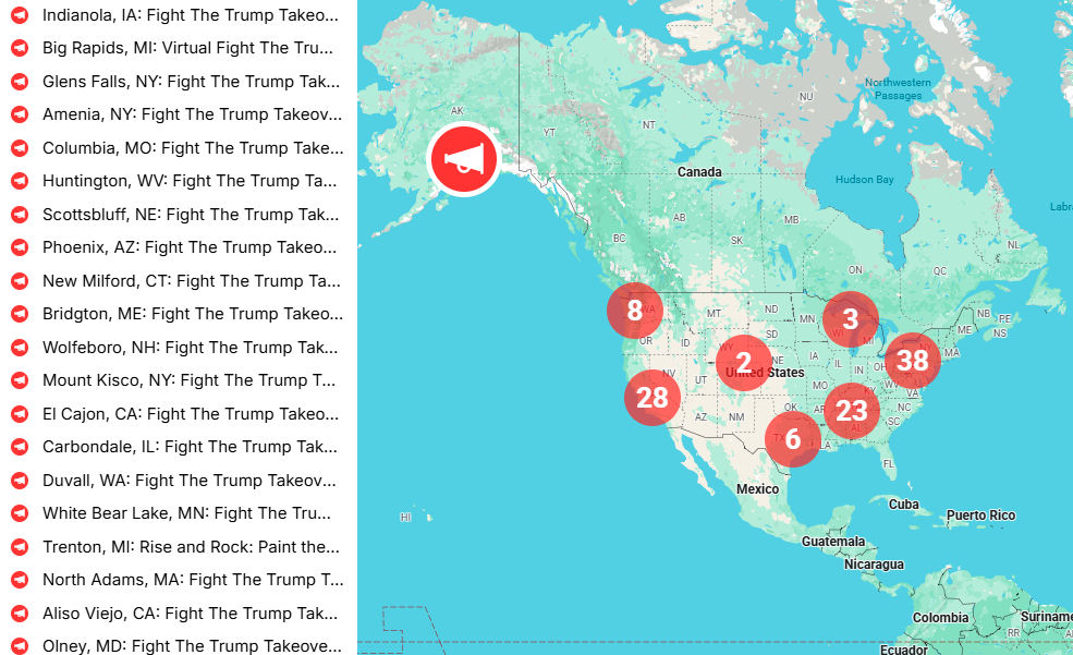 2025 August 16 Fight Trump Takeover Events