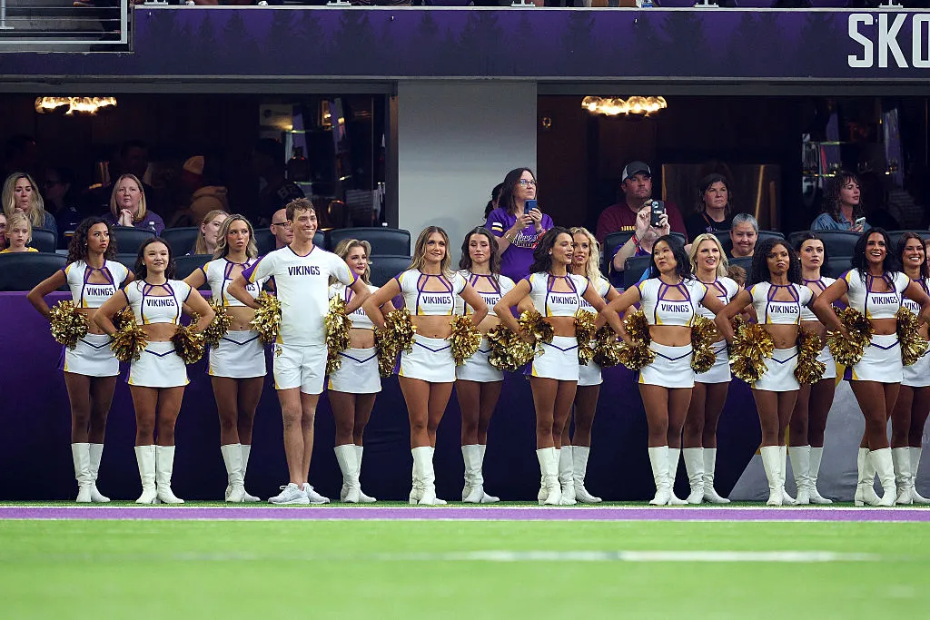 (The excellent Minnesota Vikings cheer squad. Image credit: David Berding // Getty Images)