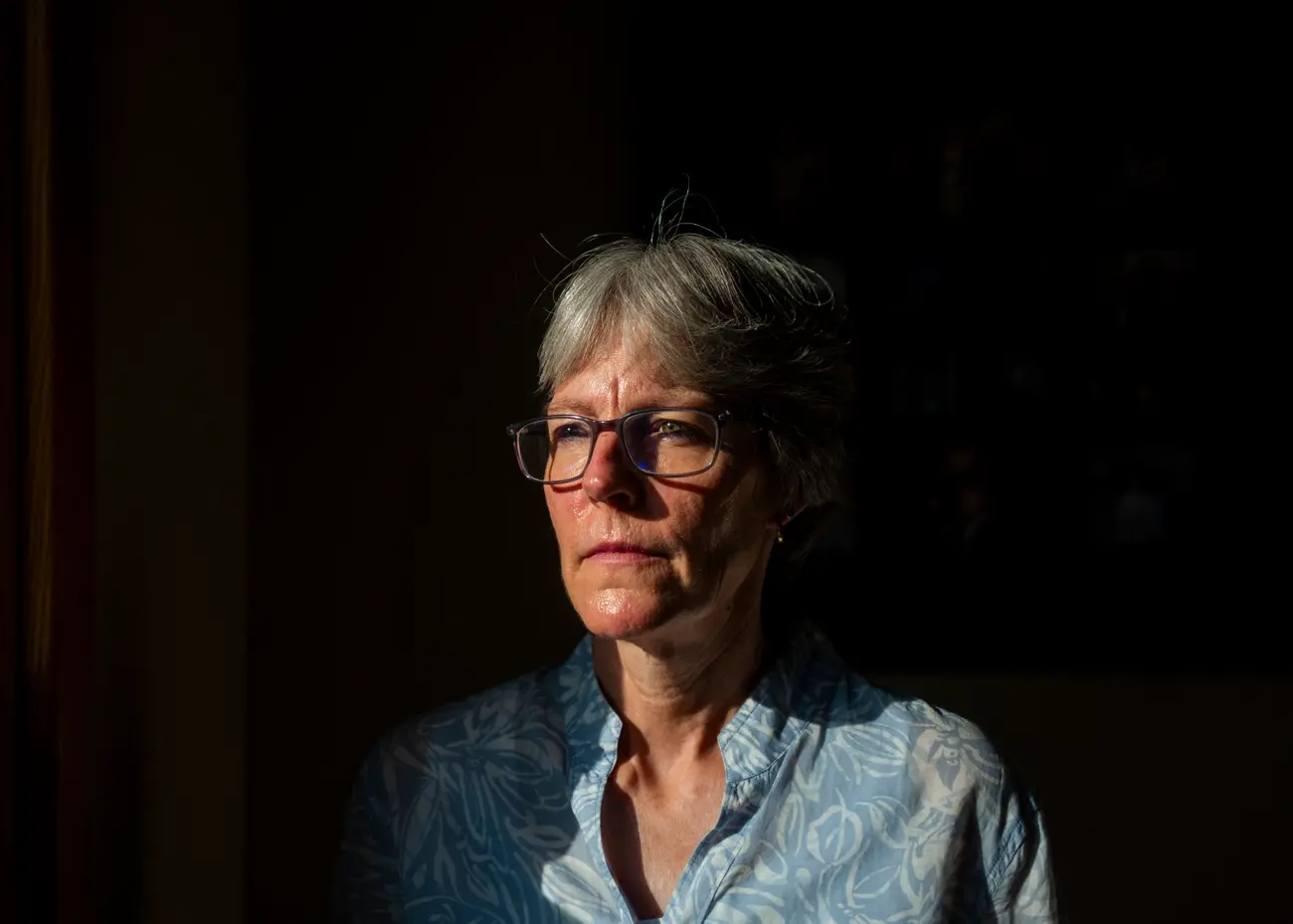 Erin McCanlies spent almost two decades at the National Institute for Occupational Safety and Health studying how parents’ exposure to chemicals affects the chance that they will have a child with autism. This spring, Robert F. Kennedy Jr. eliminated her entire division. Credit:Nate Smallwood for ProPublica
