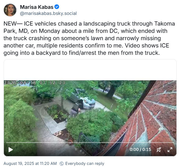 Marisa Kabas Bluesky video post