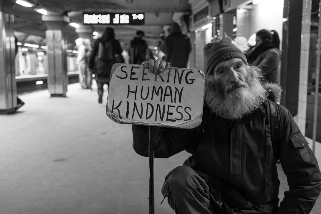 seeking human kindness -- Photo by Matt Collamer on Unsplash