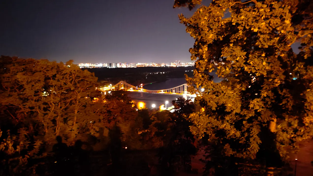 Kiev at night, September 13, 2025