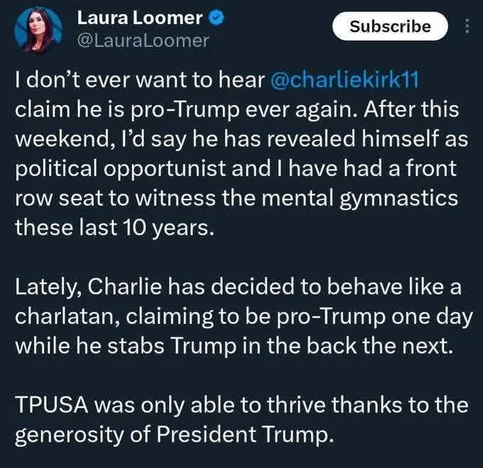 Laura Loomer post