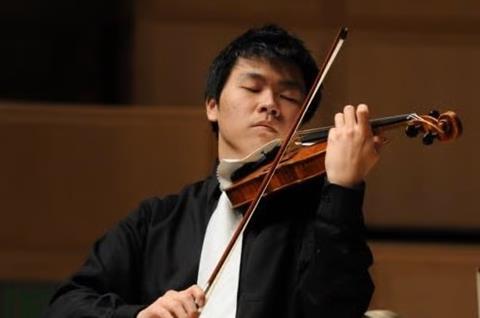 Violinist John ShinPhoto: Danae Snow/cpr.org