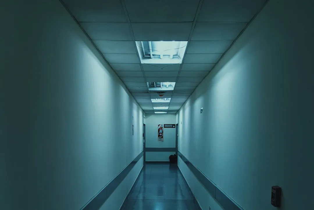 hospital hallwayPhoto by Gonzalo Kenny on Unsplash