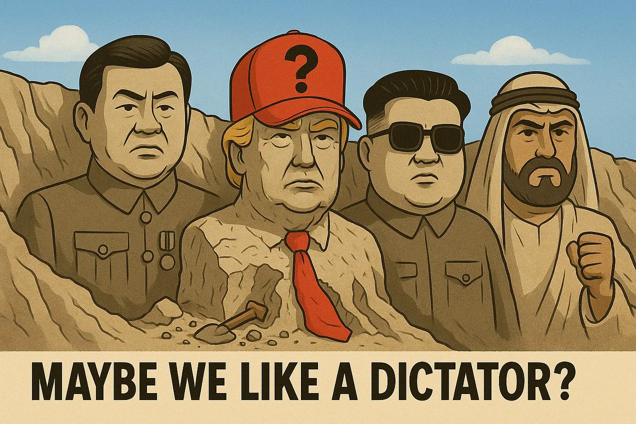 maybe we like a dictator