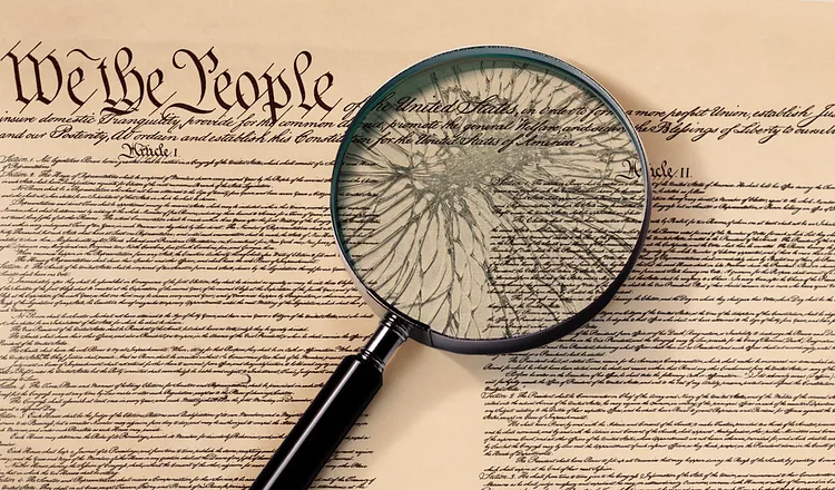 “We must seek out disagreement. We must seek out discomfort. We can’t rig the game in our favor,” writes Ryan Holiday. (Illustration by The Free Press, images via Getty) “We must seek out disagreement. We must seek out discomfort. We can’t rig the game in our favor,” writes Ryan Holiday. (Illustration by The Free Press, images via Getty)