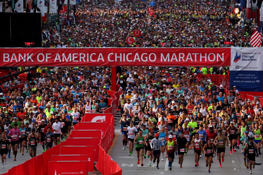 Chicago MarathonMichael Reaves/Getty Images