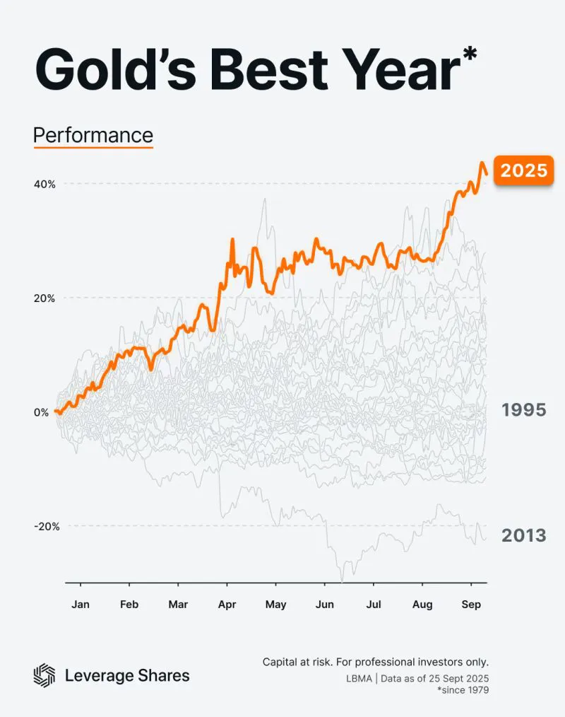 Gold's Best Year