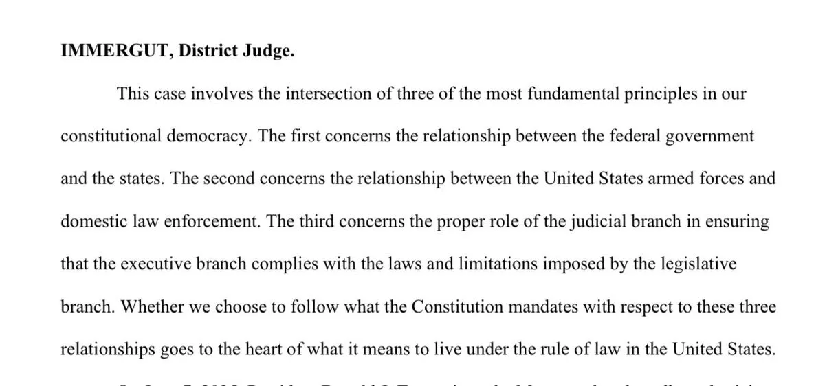Judge Immergut excerpt