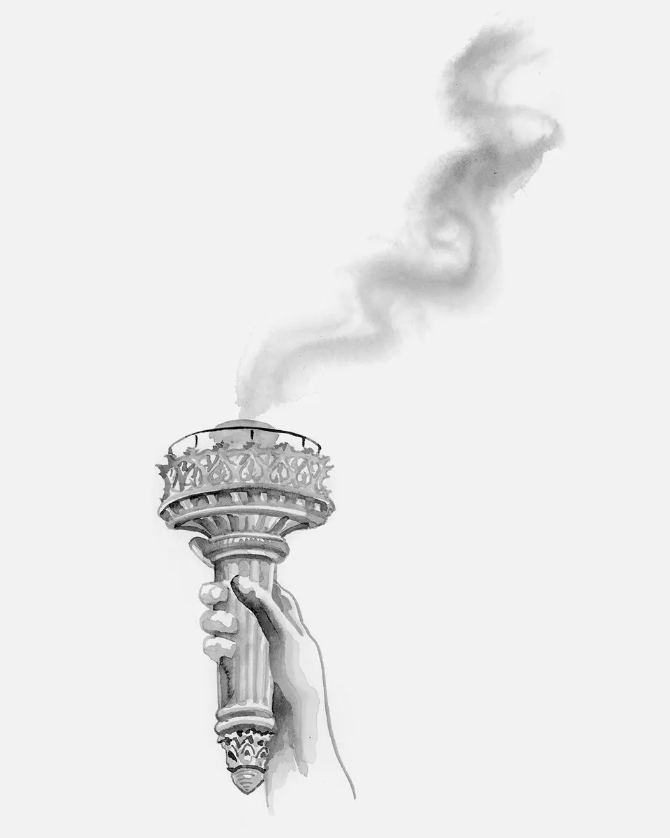 Statue of Liberty torch