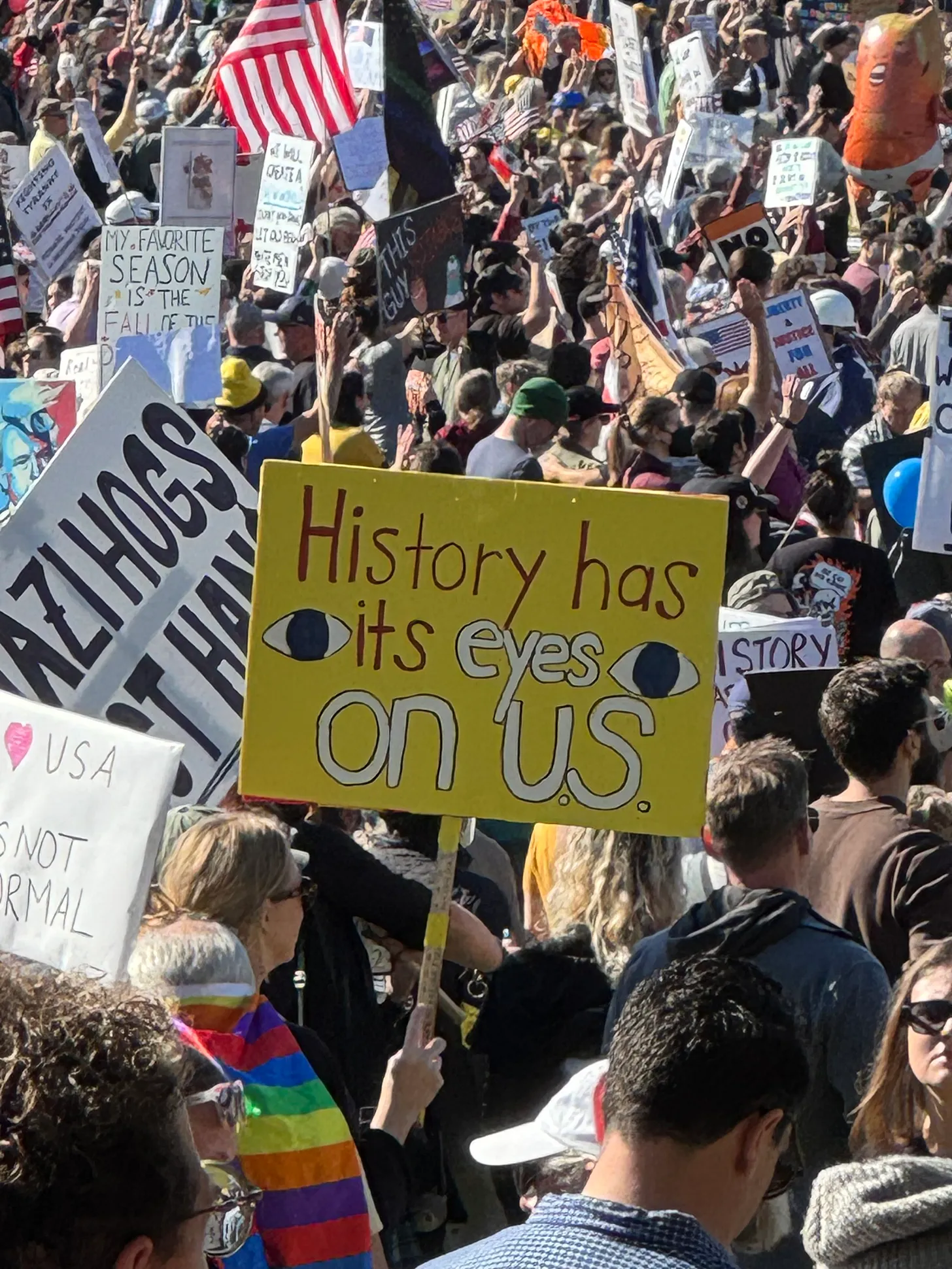 history has its eyes on us history has its eyes on us