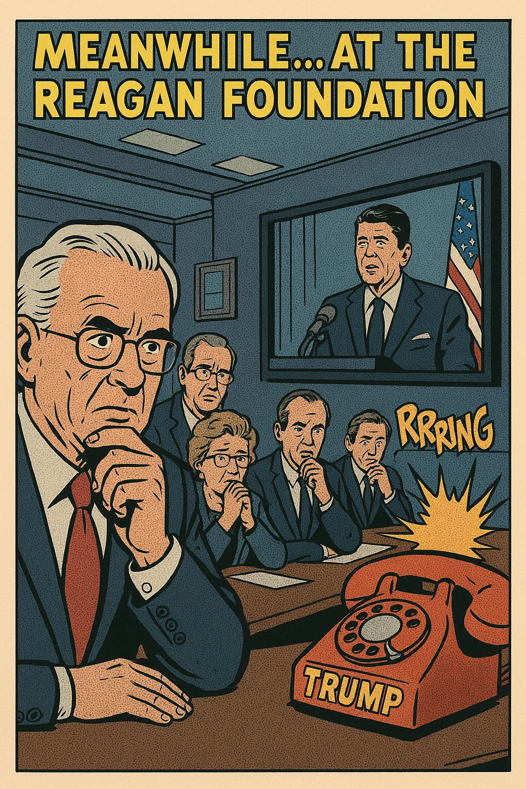 meanwhile at the Reagan Foundation