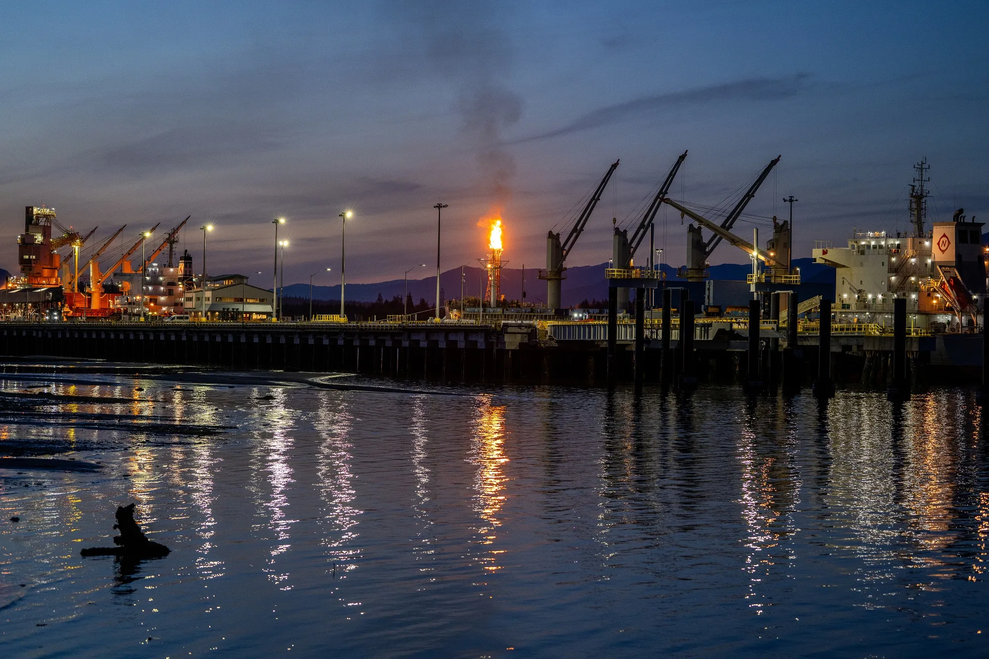 A gas flare in Canada.Photographer: James MacDonald/Bloomberg A gas flare in Canada.Photographer: James MacDonald/Bloomberg