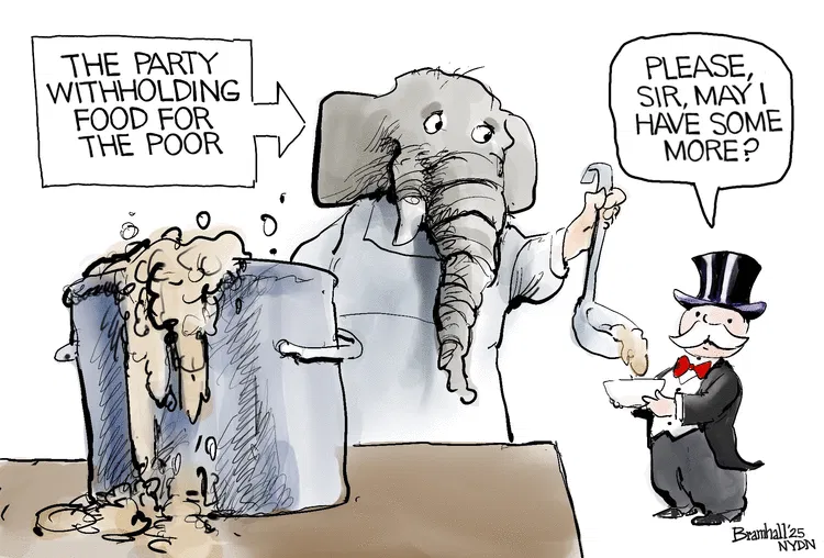 GOP withholding food for the poor
