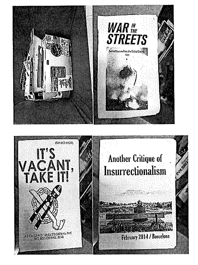 Photos of the zines Daniel Sanchez is charged with “corruptly concealing.” Photo: U.S. District Court, Northern District of Texas